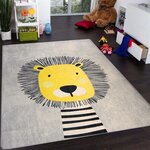 Tapis pour chambre Enfant 80 x 150 cm - Gris