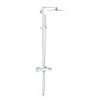 Grohe colonne de douche euphoria cube xxl 230 1 jet 26087000 -mitigeur thermostatique - limiteur de température et de débit -c