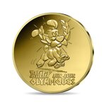 Asterix aux jeux Olympiques - Monnaie de 5€ Or 1/2 g