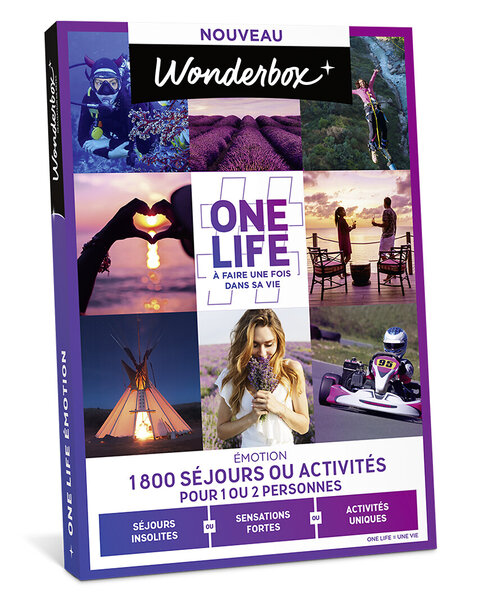Coffret cadeau - WONDERBOX - One Life Emotion