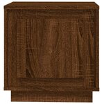vidaXL Tables de chevet 2Pièces chêne marron 44x35x45cm bois d'ingénierie