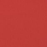 vidaXL Coussin de banc de jardin rouge 120x50x4 cm tissu oxford