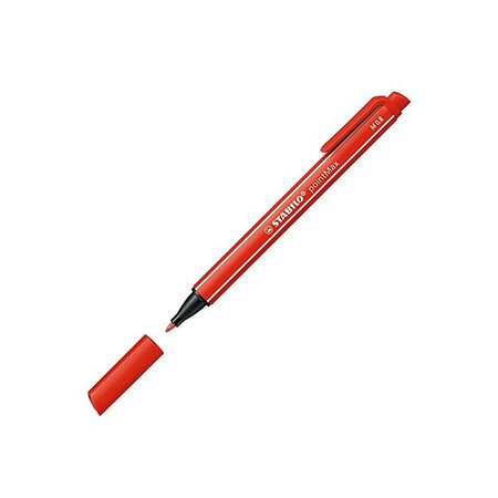 Stylo-feutre pointMax Pte 0,8 mm Rouge STABILO