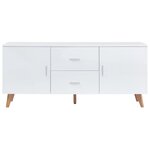 vidaXL Buffet Blanc 160x40x70 cm MDF