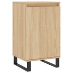 vidaXL Buffets 2 Pièces chêne sonoma 40x35x70 cm bois d'ingénierie