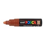 Marqueur pointe large conique PC7M M Marron POSCA