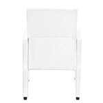 vidaXL Chaises à manger lot de 2 blanc similicuir