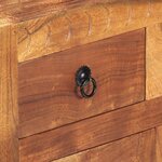 vidaXL Buffet 63x30x75 cm Bois d'acacia massif