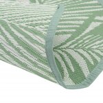 vidaXL Tapis d'extérieur vert Ø120 cm PP