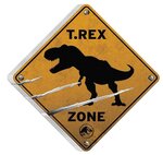 T REX SIGN Jurassic World Dominion 2 Once Argent Monnaie 5 Dollars Niue 2022