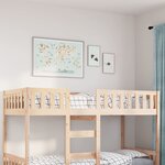 vidaXL Lit pour enfants sans matelas 80x200 cm bois de pin massif