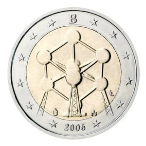 2 euros commémorative Belgique 2006 - Atomium.