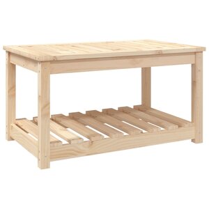 vidaXL Table de jardin 82 5x50 5x45 cm bois massif de pin