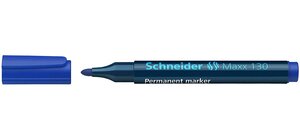 Marqueur permanent Maxx 130 bleu SCHNEIDER