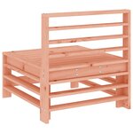 vidaXL Canapés centraux de jardin 2 Pièces bois massif douglas
