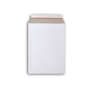 Lot de 100 enveloppes carton b-box 4 blanc format 250x353 mm
