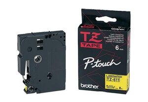 Tze-tape tze-fx611 flexi-tape cassette à ruban brother