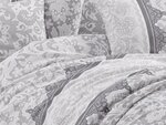 Parure de lit grise LANTIS 240 x 220 cm