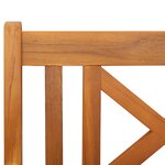 vidaXL Banc de jardin 180x56x90 cm en bois massif d'acacia