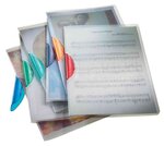 Chemise à clip ColorClip Magic A4 PP clip Bleu clair LEITZ
