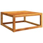 vidaXL Salon de jardin avec coussins 10 Pièces bois d'acacia solide