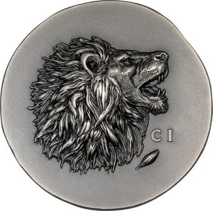 Monnaie LEON Numismatic Icons 1 Oz Argent 5$ Cook Islands 2025 (PRÉCOMMANDE)