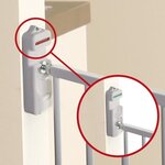 Barrière de sécurité Broadway Gro-Gate Extra-Large et Extra-Grande (pour 76 - 134 cm)  blanc