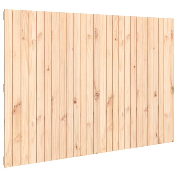 vidaXL Tête de lit murale 166x3x110 cm Bois massif de pin