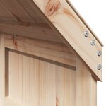 vidaXL Toit de lit pour enfants 55x99x139 5 cm bois de pin massif