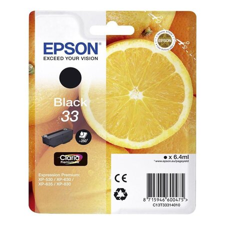 Cartouche d'encre epson orange t33 (noir)