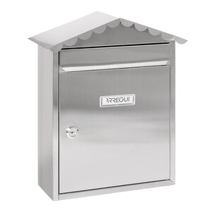 Boîte aux Lettres en Acier Inoxydable Visit E5747 Anti-pluie Inox