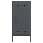 vidaXL Buffet anthracite 36x39x79 cm acier laminé à froid
