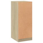 vidaXL Garde-robe chêne sonoma 48x41x102 cm bois d'ingénierie