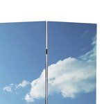 vidaXL Cloison de séparation pliable 217x170 cm Plage