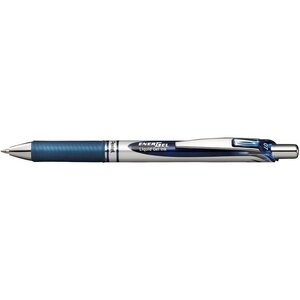 Stylo Roller encre gel rétractable ENERGEL BL77 Pointe 0 7 mm bleu nuit PENTEL