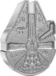 Pièce de monnaie en argent 5 dollars g 62.2 (2 oz) millésime 2023 millennium falcon