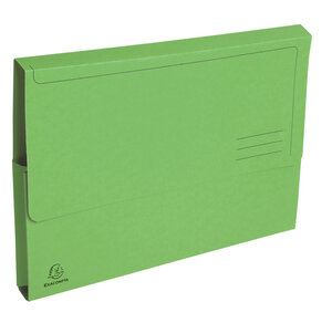 Paquet de 50 chemises poche coloris vifs forever® - 24 5x32 5cm - vert vif - exacompta