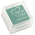 Tampon encreur "Versacolor"  vert marin  2 5x2 5 cm