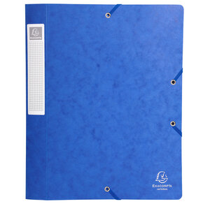 Boite de classement Cartobox Dos 25mm Carte lustrée Nature Future® Bleu EXACOMPTA