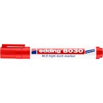 Marqueur NLS High-tech 8030 Inoxydable Rouge Pointe Ronde 1 5-3 mm x 10 EDDING