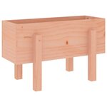 vidaXL Jardinière 62x30x38 cm bois massif douglas