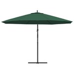 vidaXL Parasol cantilever 3 5 m vert