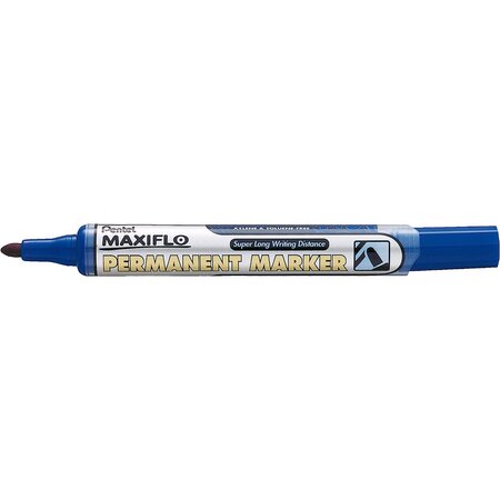 Marqueur permanent maxiflo nlf50 pointe conique 2mm bleu pentel