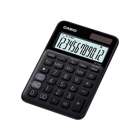 Calculatrice MS-20UC-BK noir CASIO