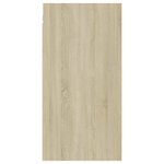 vidaXL Meuble TV Chêne sonoma 30 5x30x60 cm Bois d’ingénierie