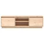 vidaXL Meuble TV 140x35x40 cm Bois de pin massif