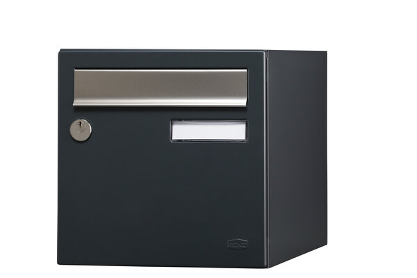 Boite aux lettre Allure 1 porte gris anthracite 7016M
