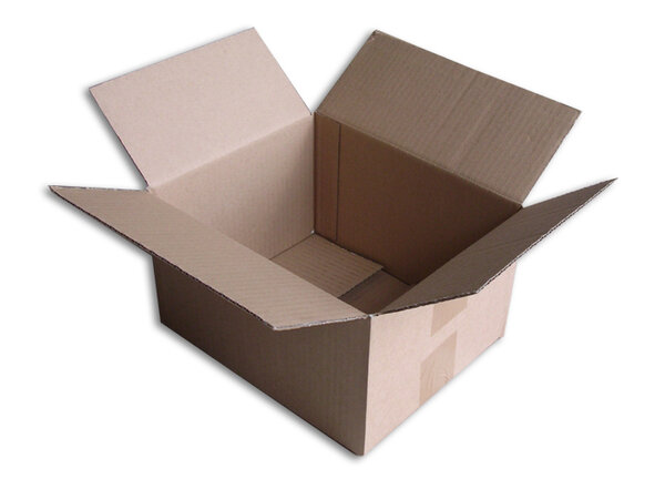 Lot de 10 boîtes carton (n°22) format 250x200x140 mm