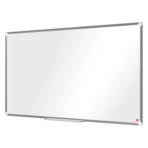 Tableau blanc laqué premium 16/9e h69 x l122 cm nobo