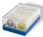 Boîte leuchtturm pour 100 pièces de monnaie sous étuis cartonnés (315511)